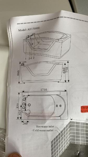 Trasporto di una vasca idromassaggio da Milano a Zapponeta